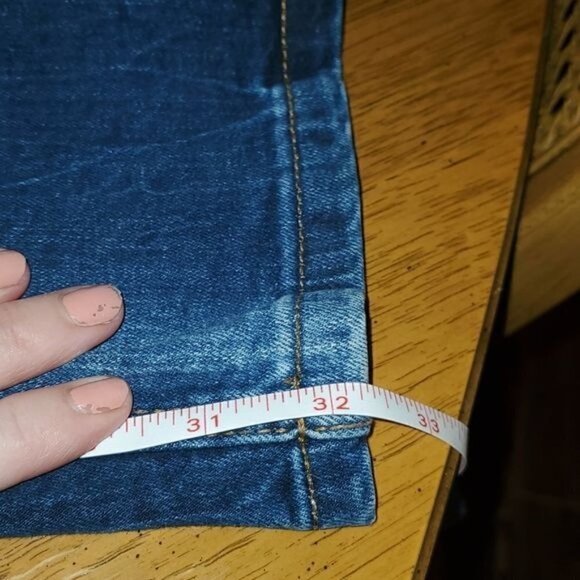 Akademiks Jeanius Distressed Sz. 36x32 Blue Jeans - Picture 13 of 13